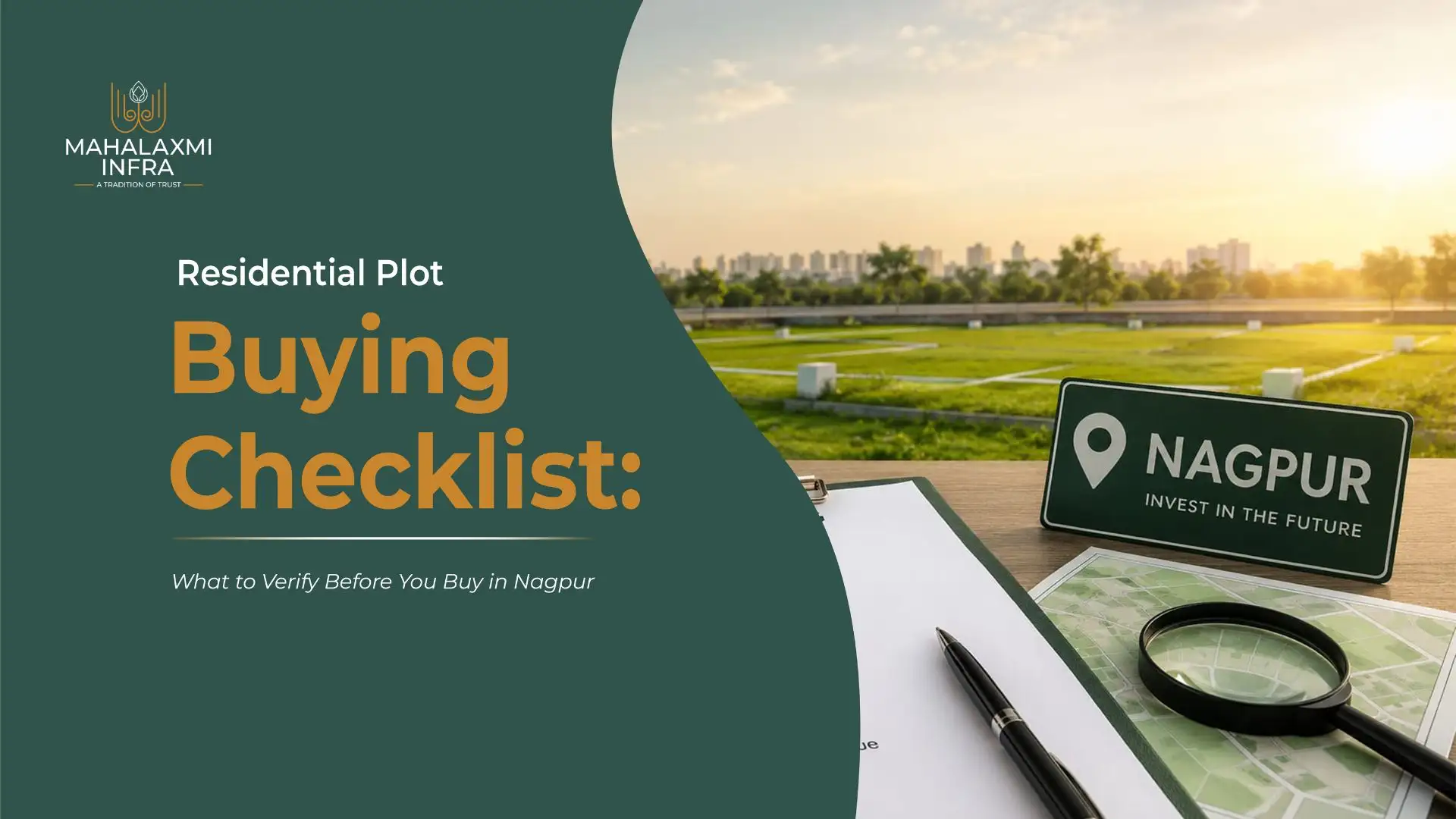 Residential Plot Buying Checklist What to Verify Before You Buy in Nagpur